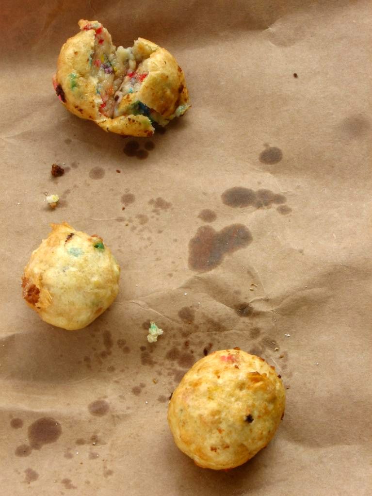 Deep Fried Cake Batter Cookie Dough Willow Bird Baking